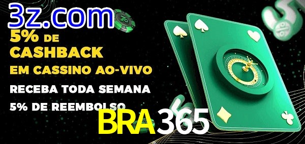 Promoções do cassino ao Vivo BRA365